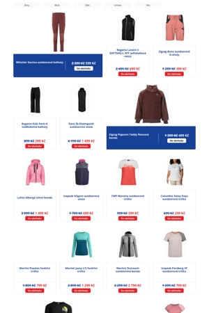 leták Intersport