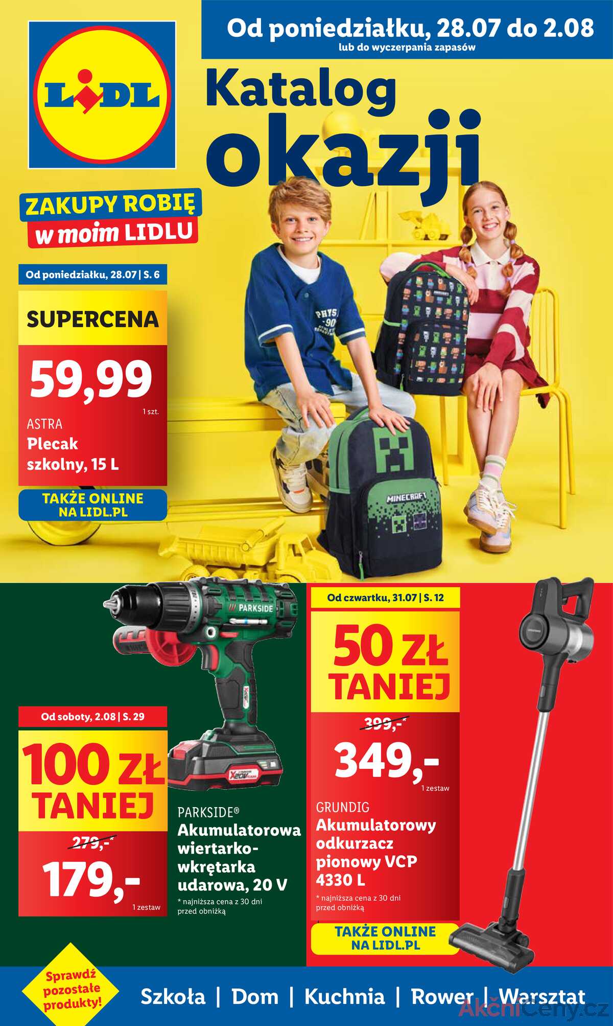 Katalog Lidl Polsko 28.7.-2.8.2025 strana 1