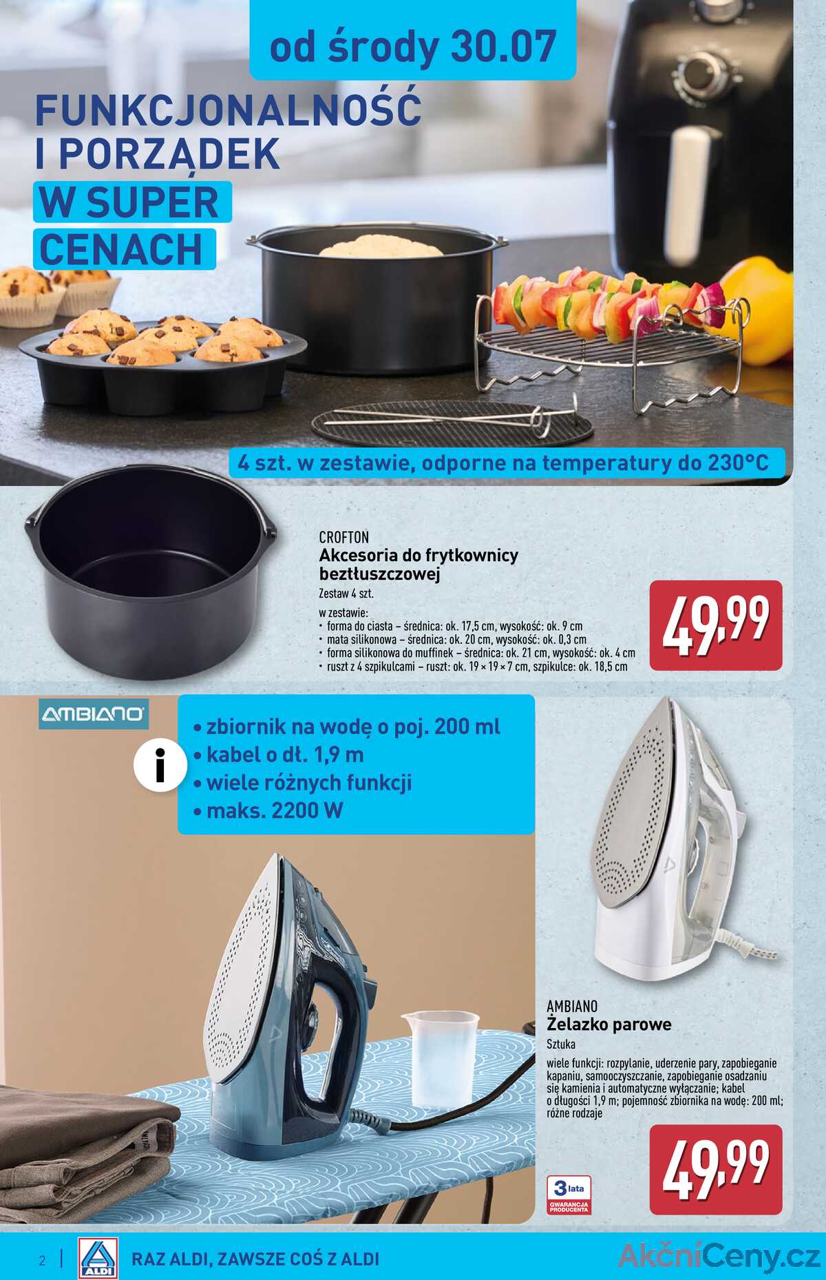 Leták Aldi Polsko 30.7.-5.8.2025 strana 2