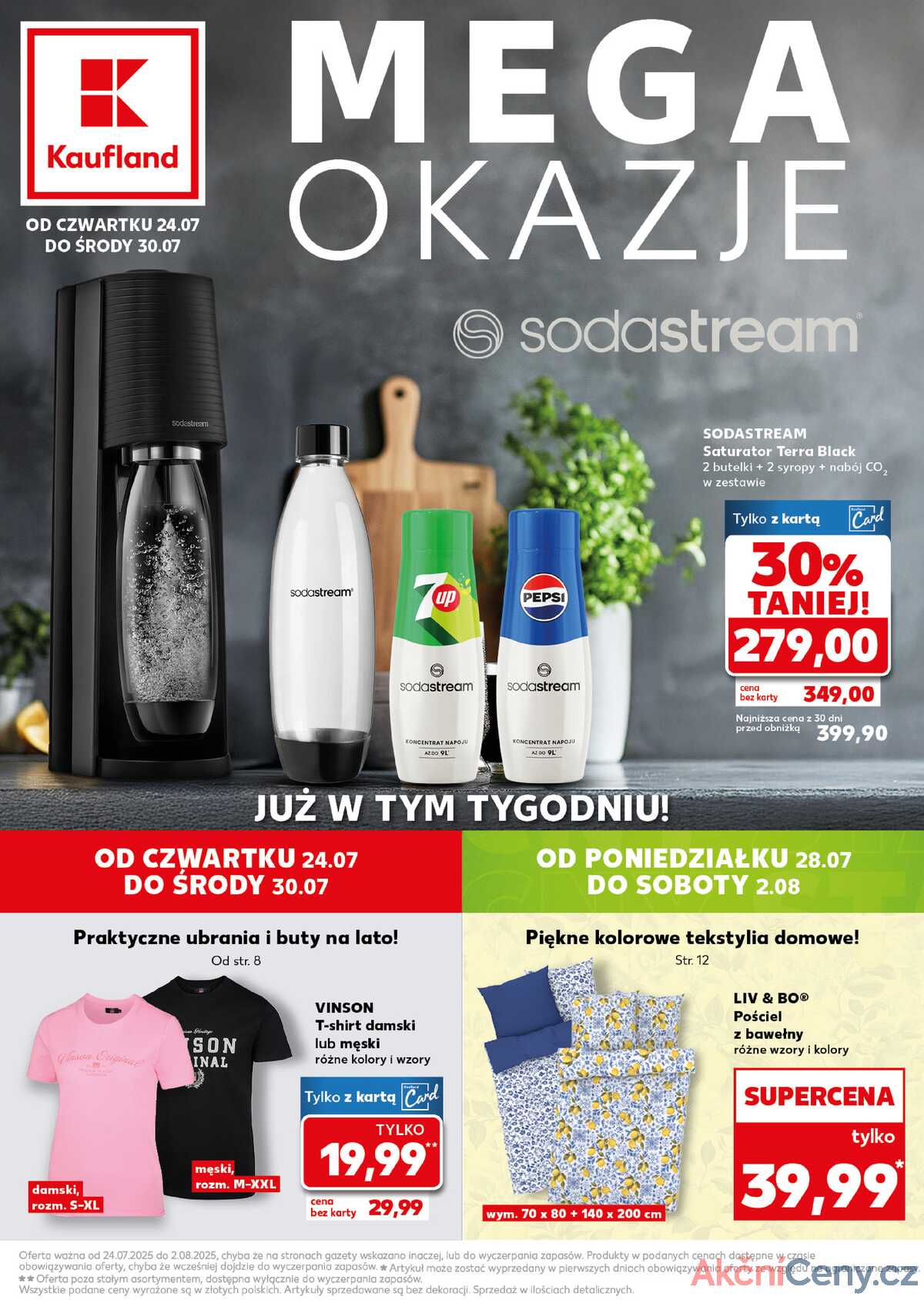 Leták Kaufland Polsko 24.7.-30.7.2025 strana 1