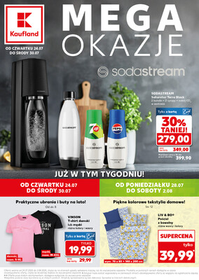 Leták Kaufland Polsko 24.7.-30.7.2025