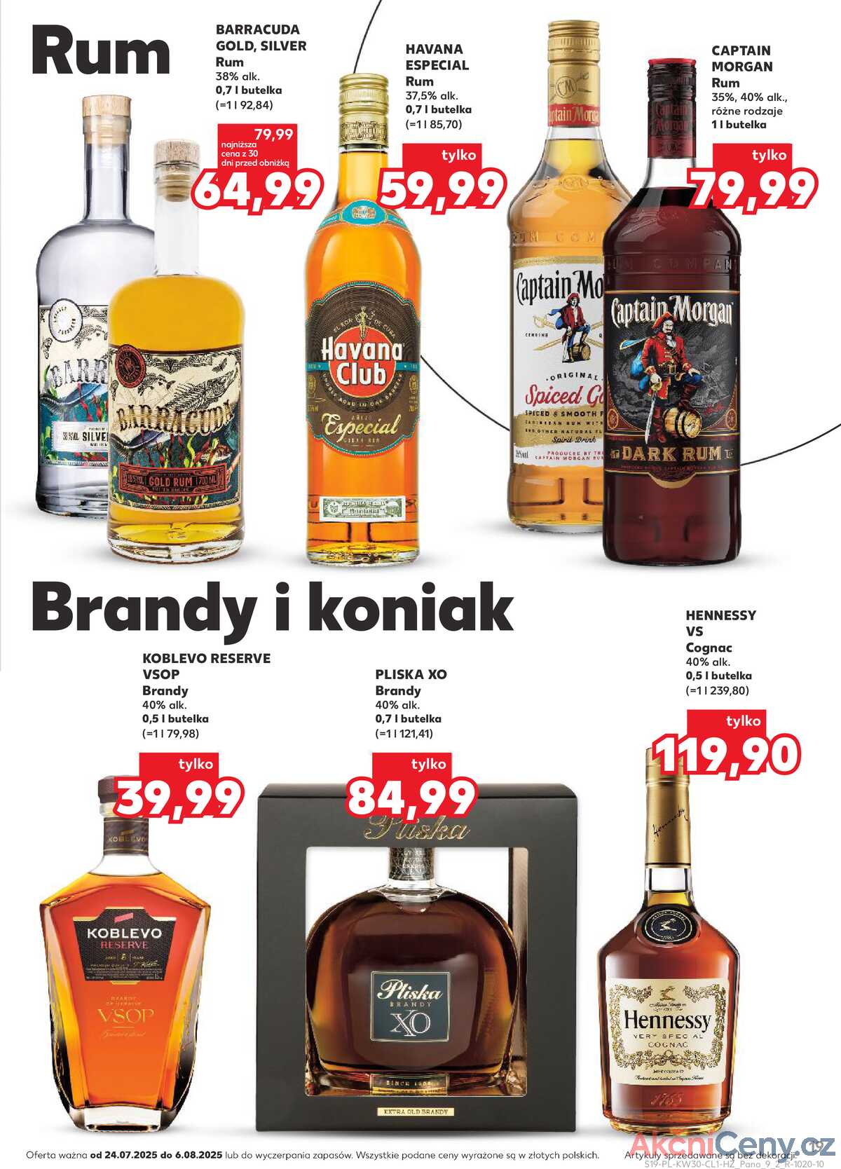 Leták Kaufland Polsko 24.7.-6.8.2025 - Bar Kaufland strana 19