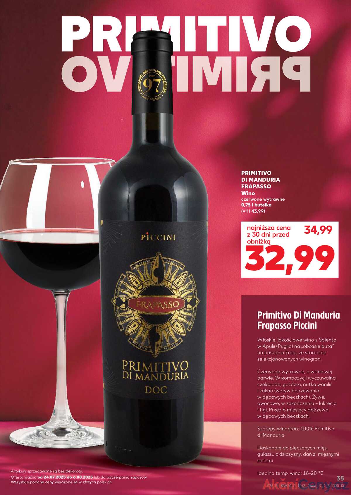 Leták Kaufland Polsko 24.7.-6.8.2025 - Bar Kaufland strana 35