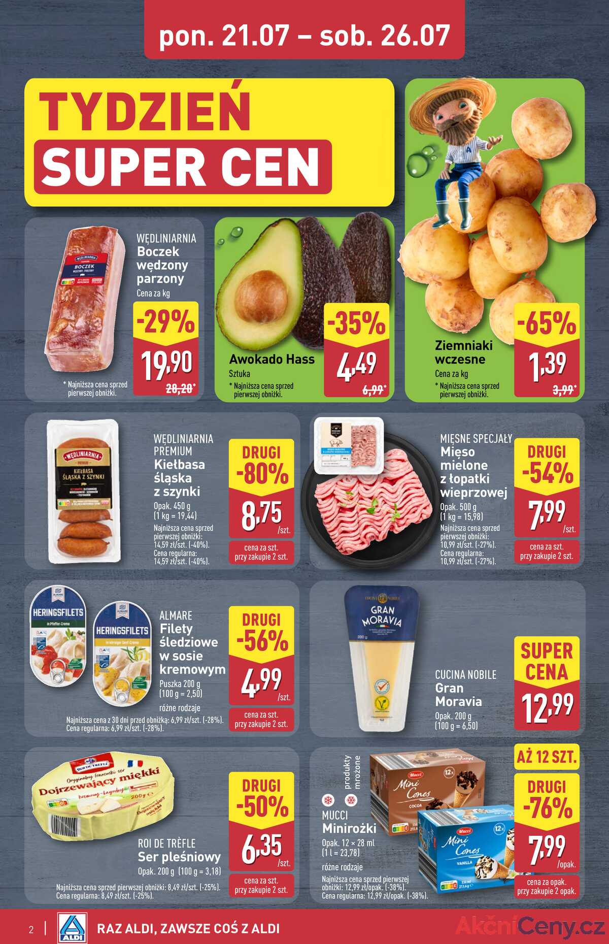 Leták Aldi Polsko 24.7.-26.7.2025 - Víkendová nabídka strana 2