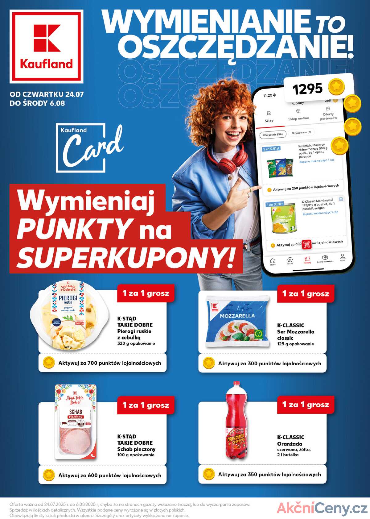 Leták Kaufland Polsko 24.7.-6.8.2025 strana 1