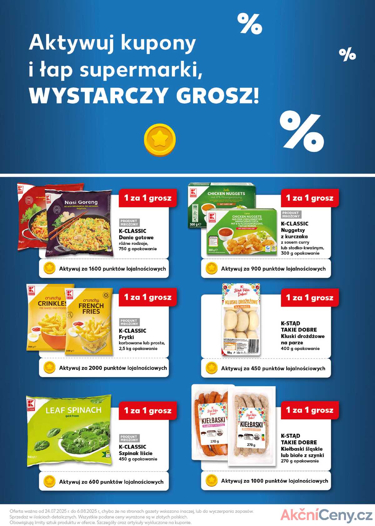 Leták Kaufland Polsko 24.7.-6.8.2025 strana 3