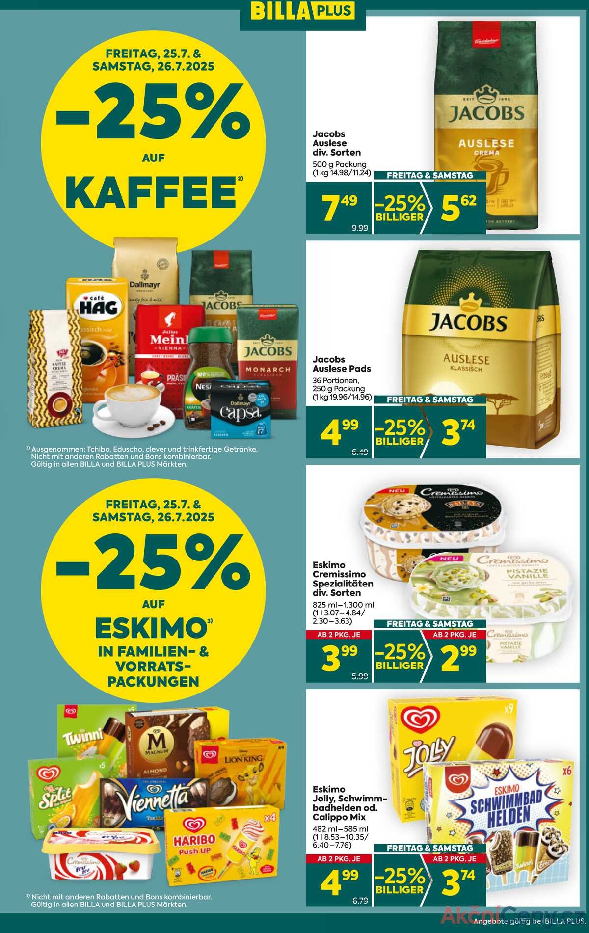 Leták BILLA Rakousko 24.7.-30.7.2025 - BILLA PLUS strana 3