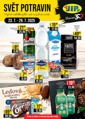 JIP Cash &amp;amp; Carry Brno, Praha, Ostrava od 23.7. do 29.7.2025
