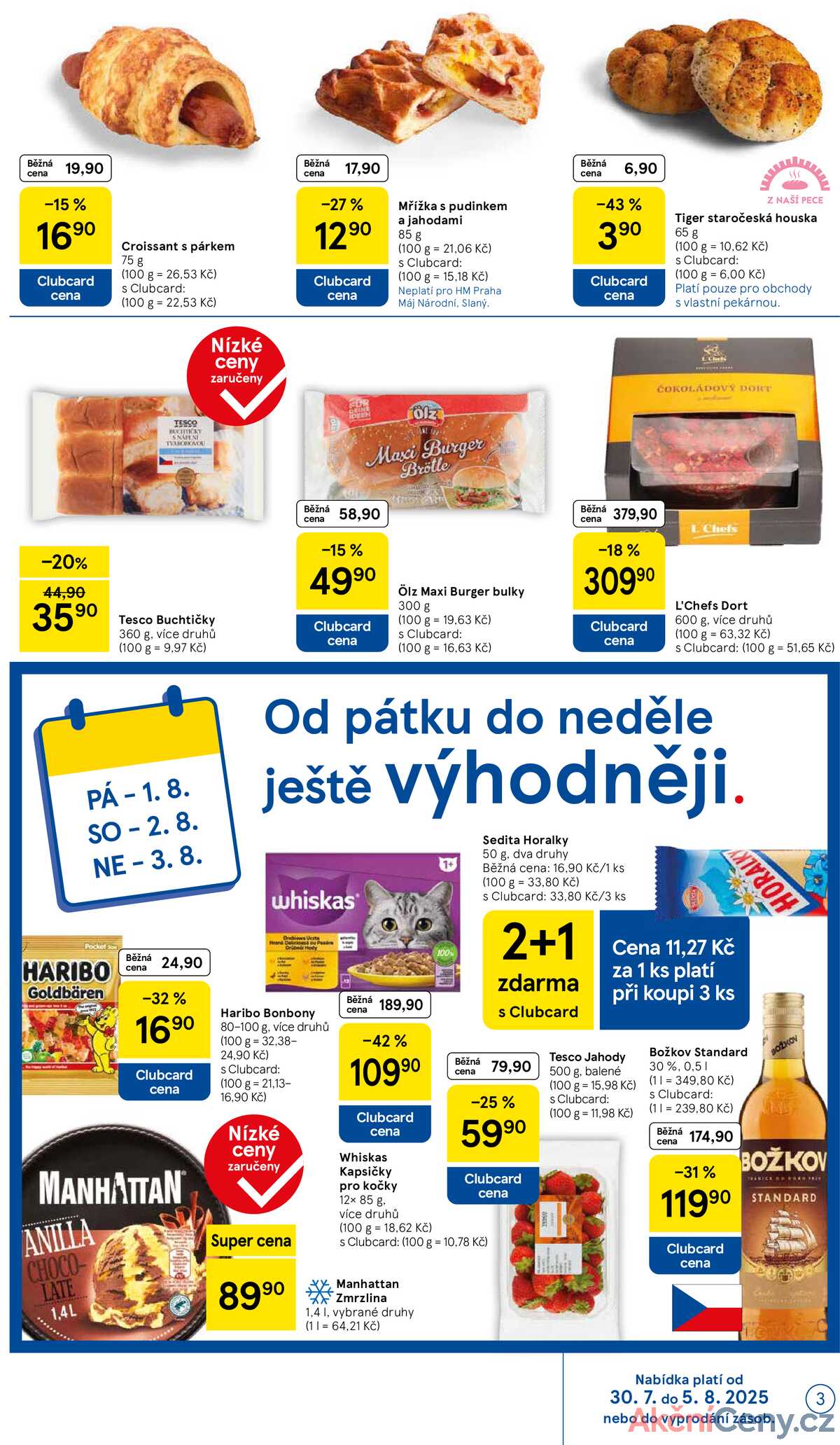 Tesco malé hypermarkety od 30.7. do 5.8.2025 strana 3