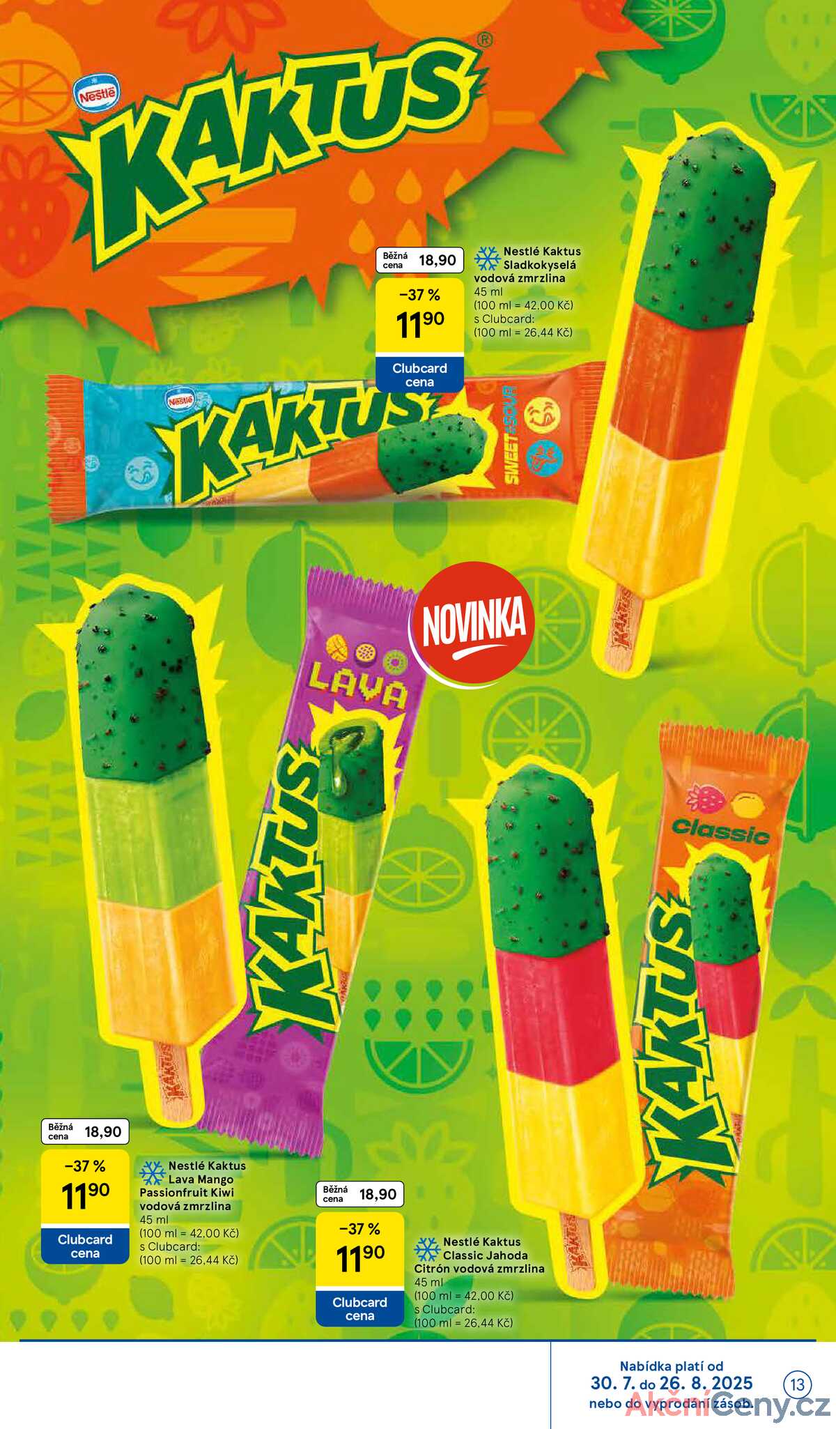 Tesco malé hypermarkety od 30.7. do 5.8.2025 strana 13