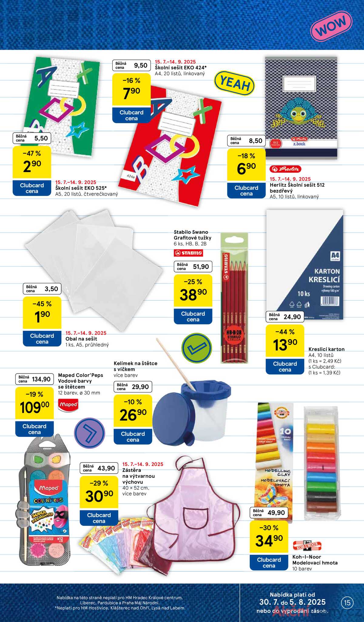 Tesco malé hypermarkety od 30.7. do 5.8.2025 strana 15