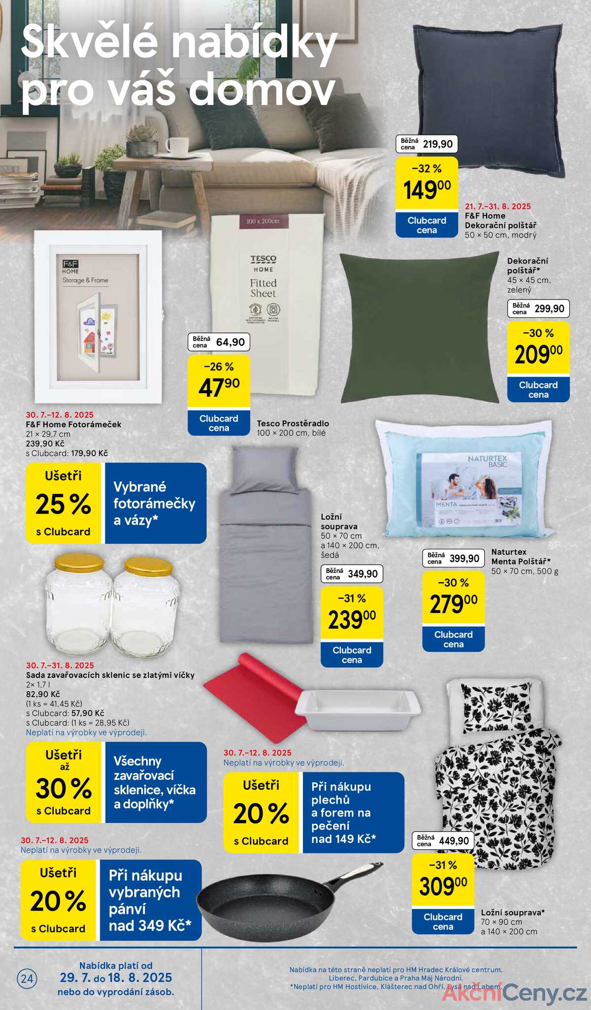 Tesco malé hypermarkety od 30.7. do 5.8.2025 strana 24