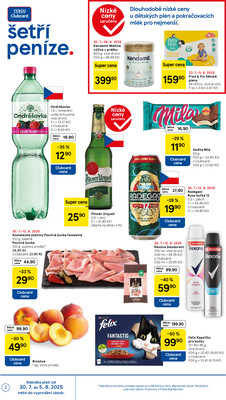 Tesco malé hypermarkety od 30.7. do 5.8.2025