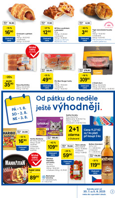 Tesco malé hypermarkety od 30.7. do 5.8.2025