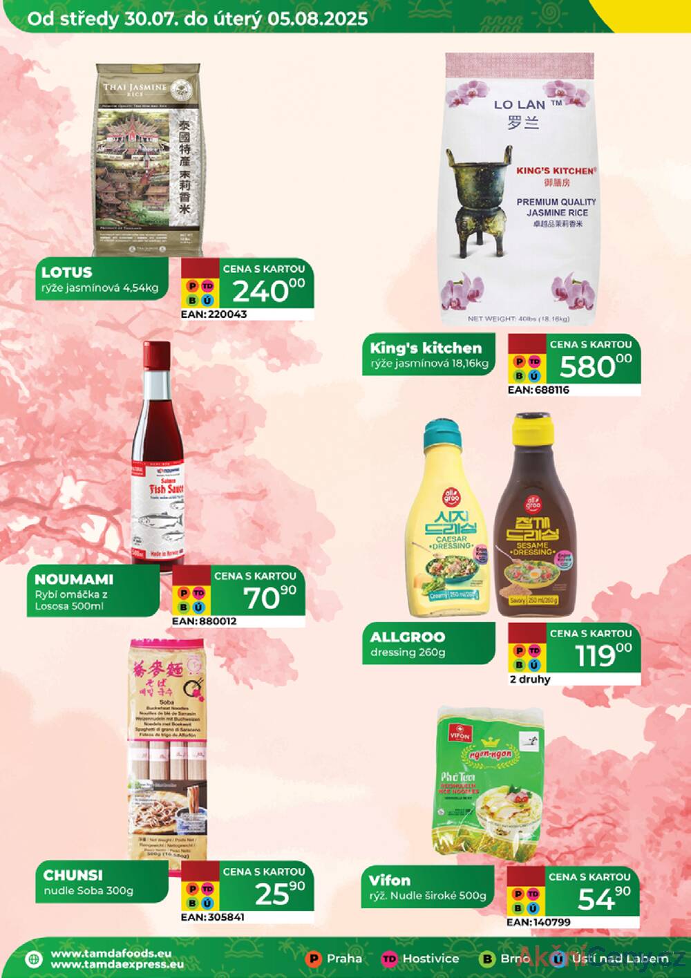 Leták Tamda Foods - Tamda Foods od 30.7. do 5.8.2025 - strana 30