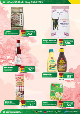 Tamda Foods od 30.7. do 5.8.2025