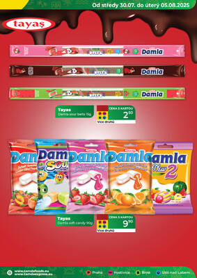 Tamda Foods od 30.7. do 5.8.2025
