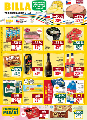 Billa malý leták od 30.7. do 5.8.2025