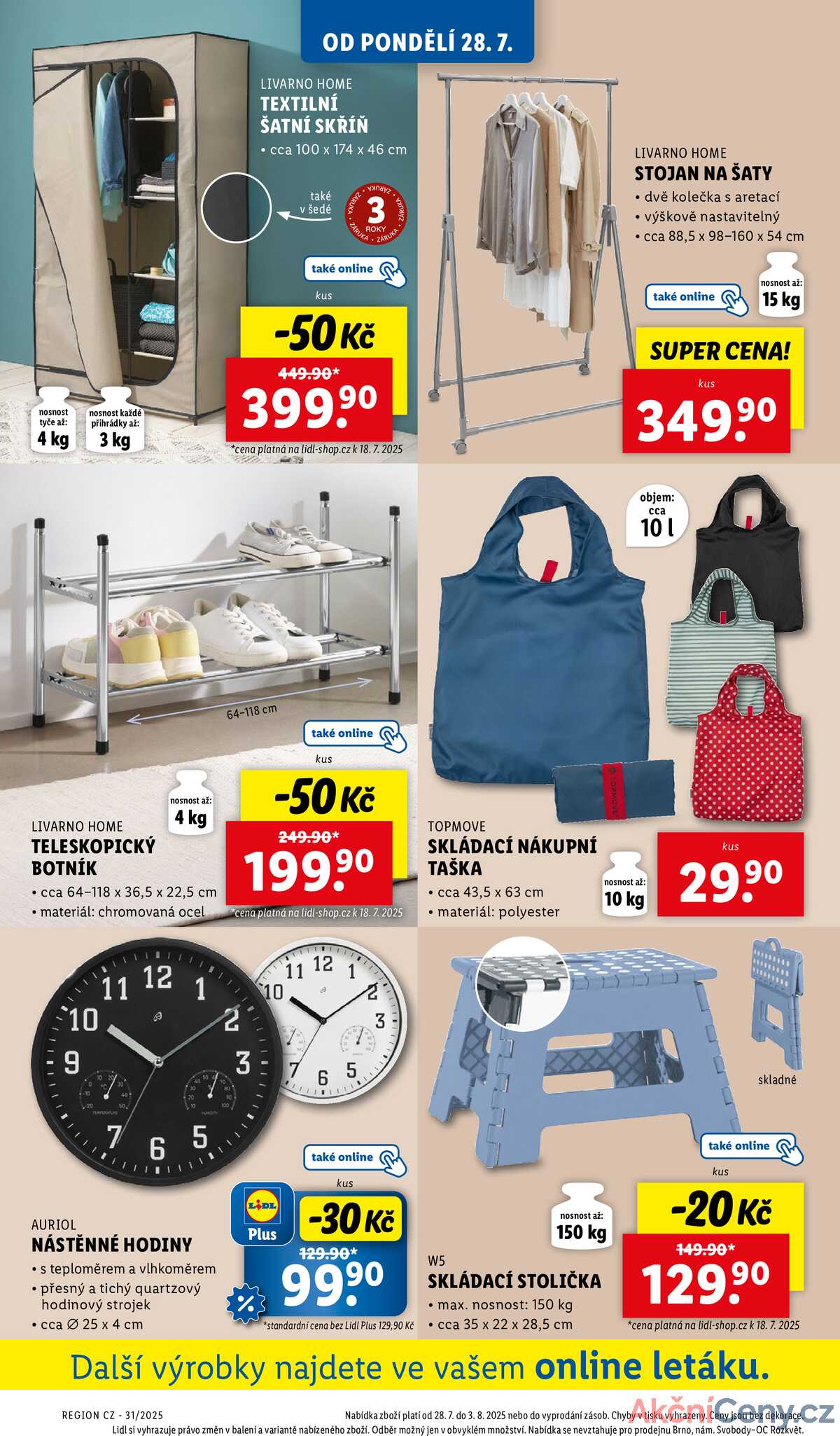 Lidl Spotřební zboží 28.7. - 3.7. strana 4