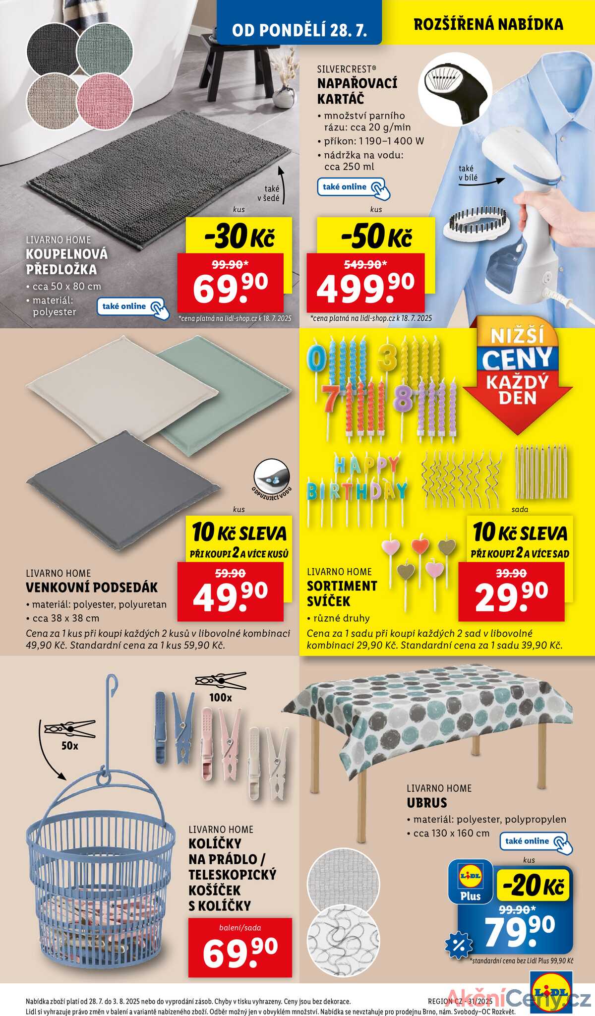Lidl Spotřební zboží 28.7. - 3.7. strana 5