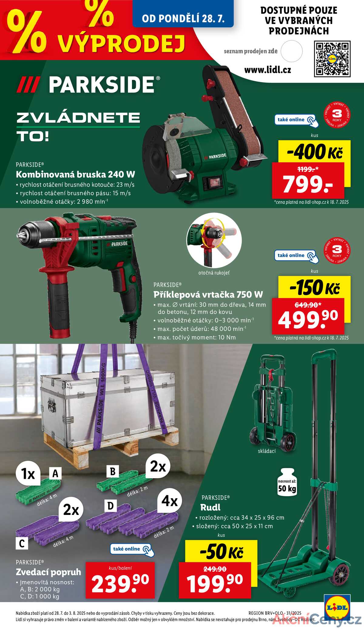 Lidl Spotřební zboží 28.7. - 3.7. strana 15