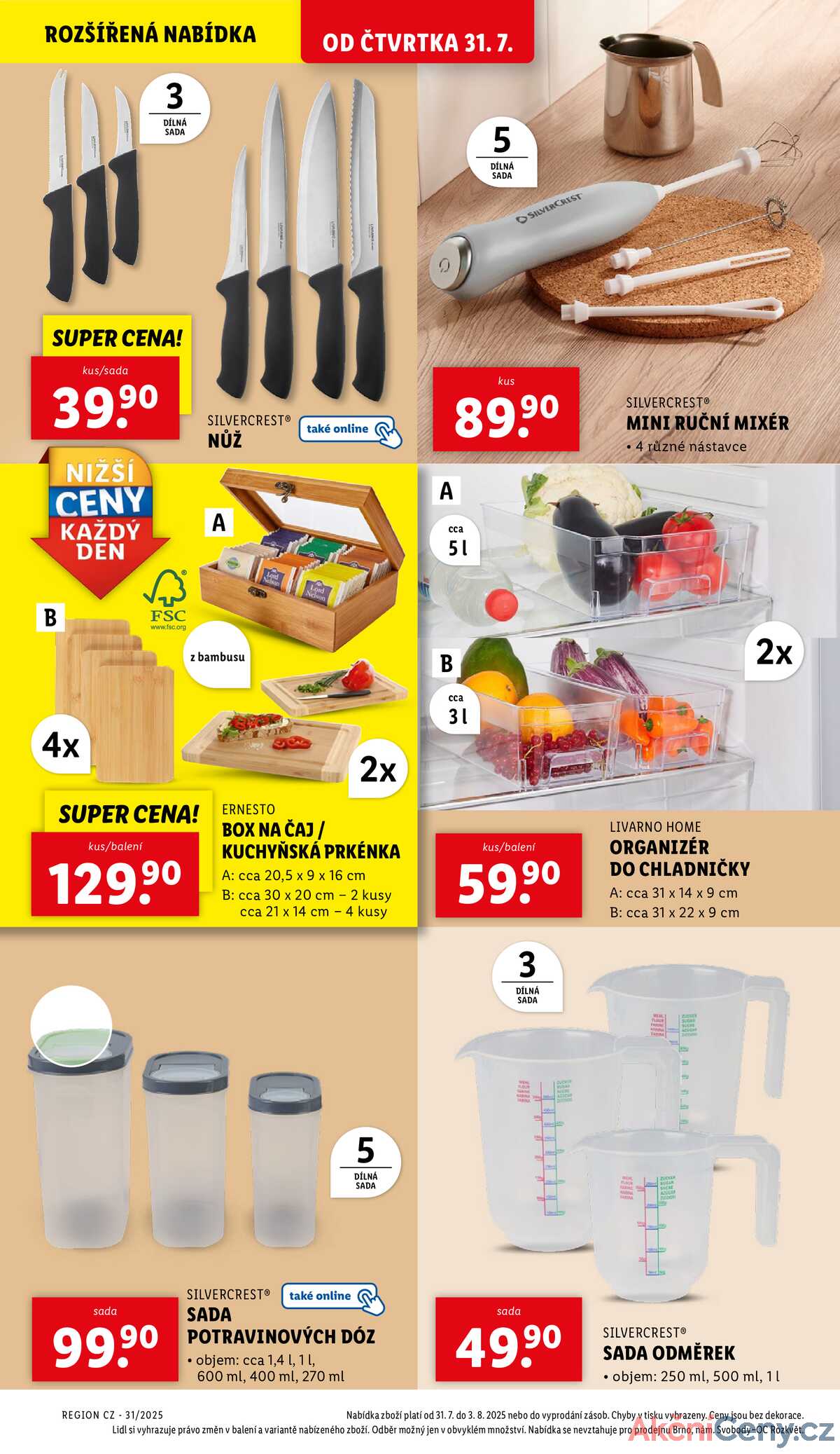 Lidl Spotřební zboží 28.7. - 3.7. strana 20