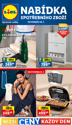 Lidl Spotřební zboží 28.7. - 3.7.