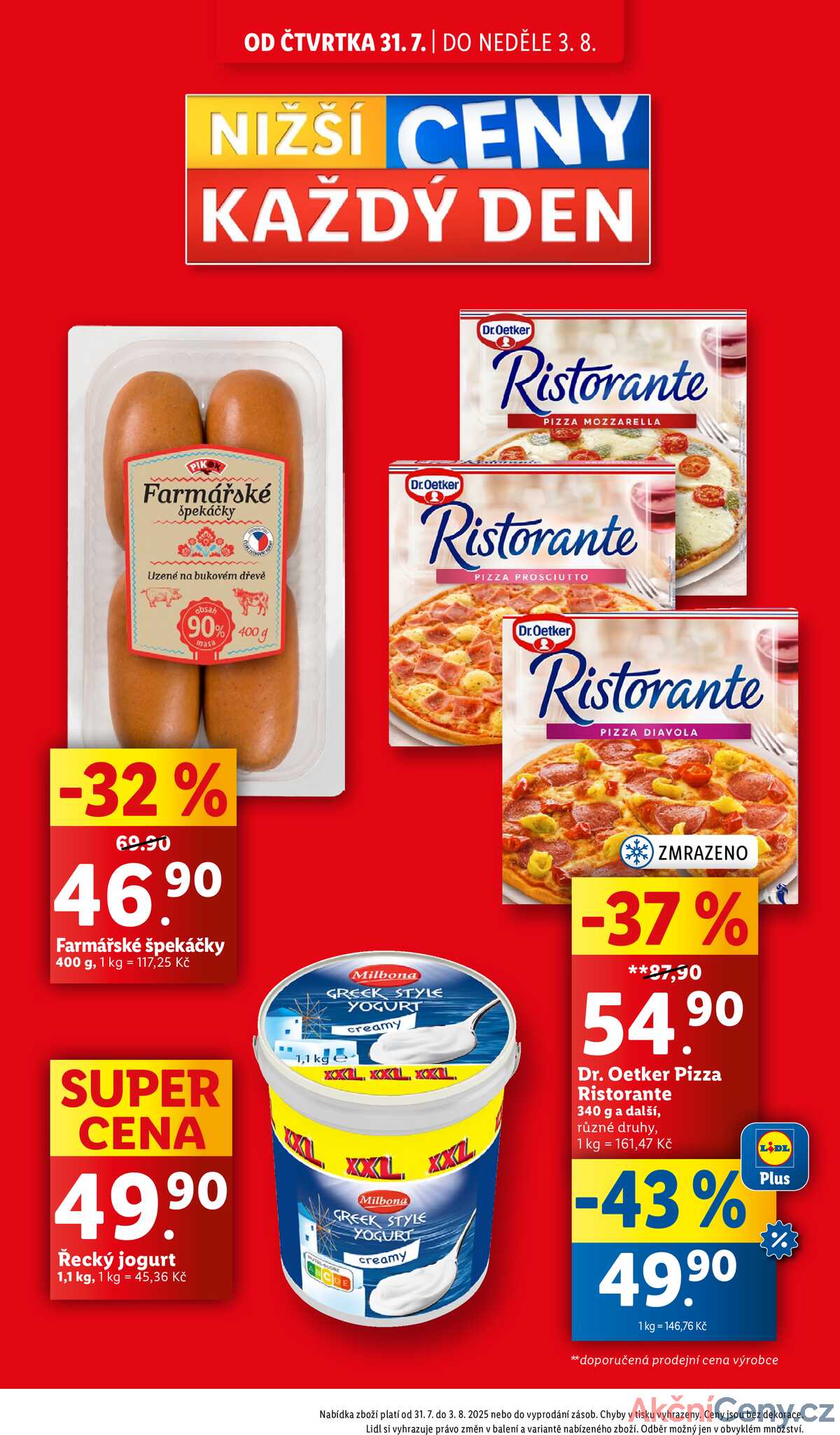 Lidl Čtvrtek od 31.7. do 3.8.2025 strana 2