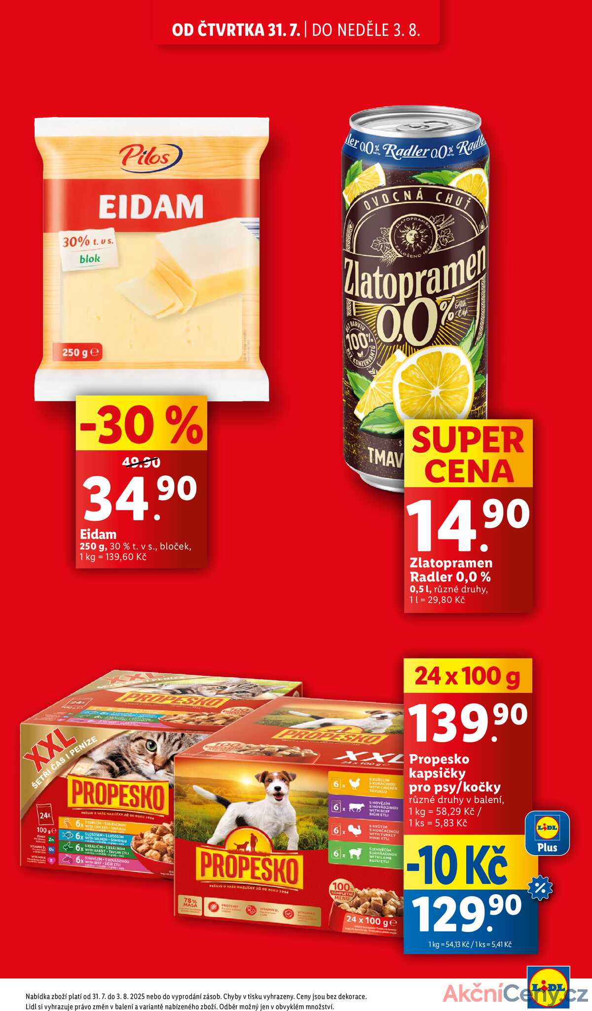 Lidl Čtvrtek od 31.7. do 3.8.2025 strana 3