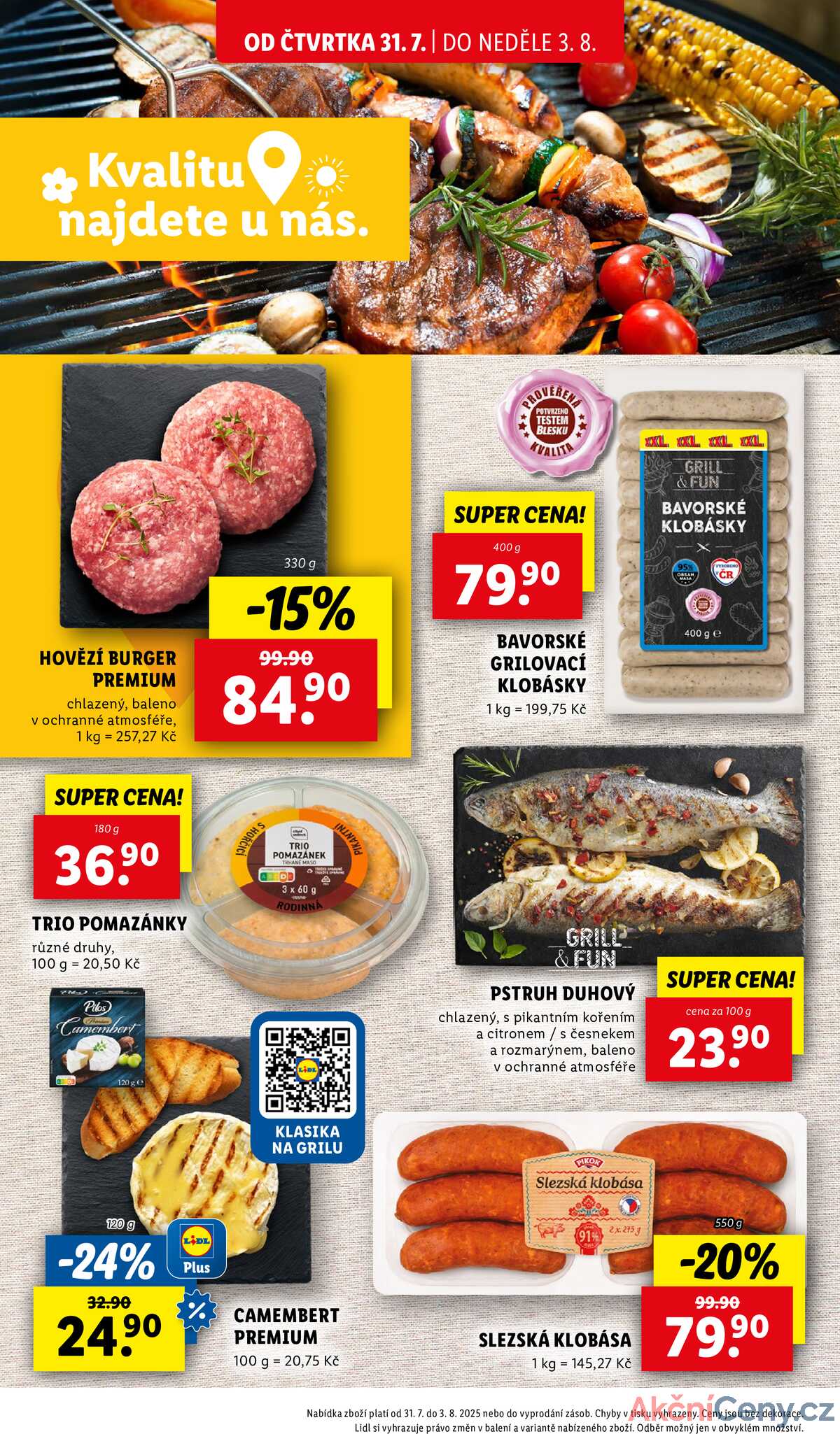 Lidl Čtvrtek od 31.7. do 3.8.2025 strana 18