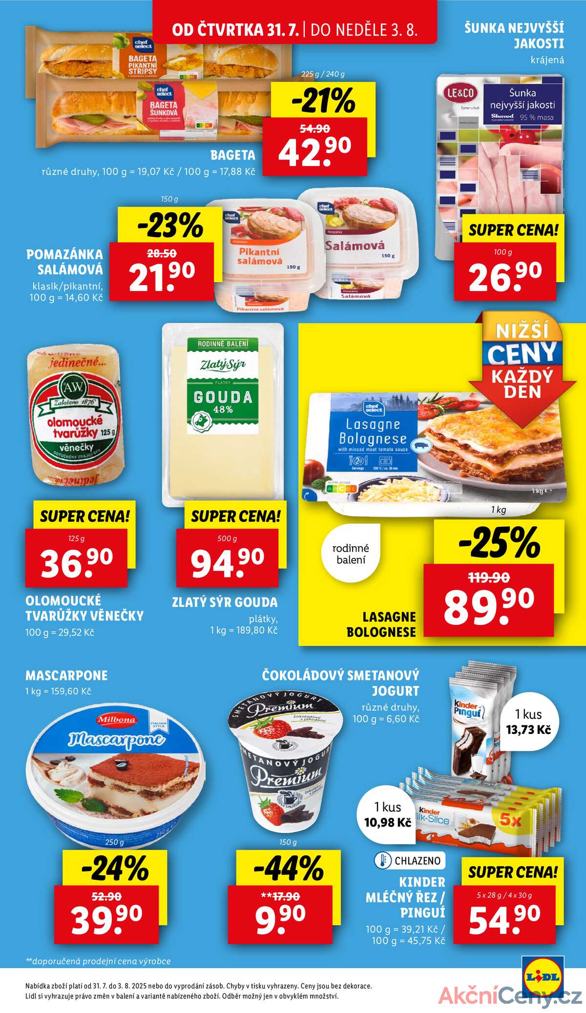 Lidl Čtvrtek od 31.7. do 3.8.2025 strana 21