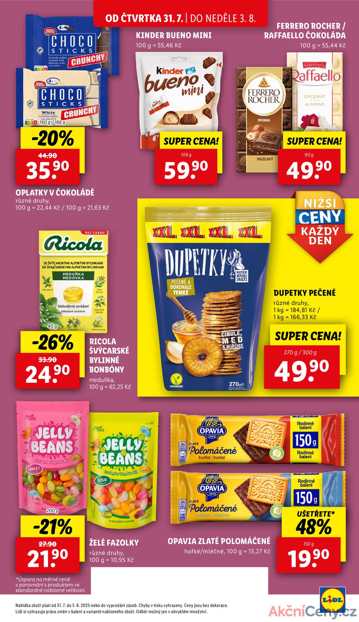 Lidl Čtvrtek od 31.7. do 3.8.2025 strana 25