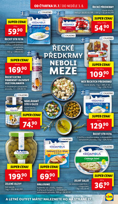 Lidl Čtvrtek od 31.7. do 3.8.2025