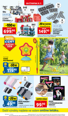 Lidl Čtvrtek od 31.7. do 3.8.2025