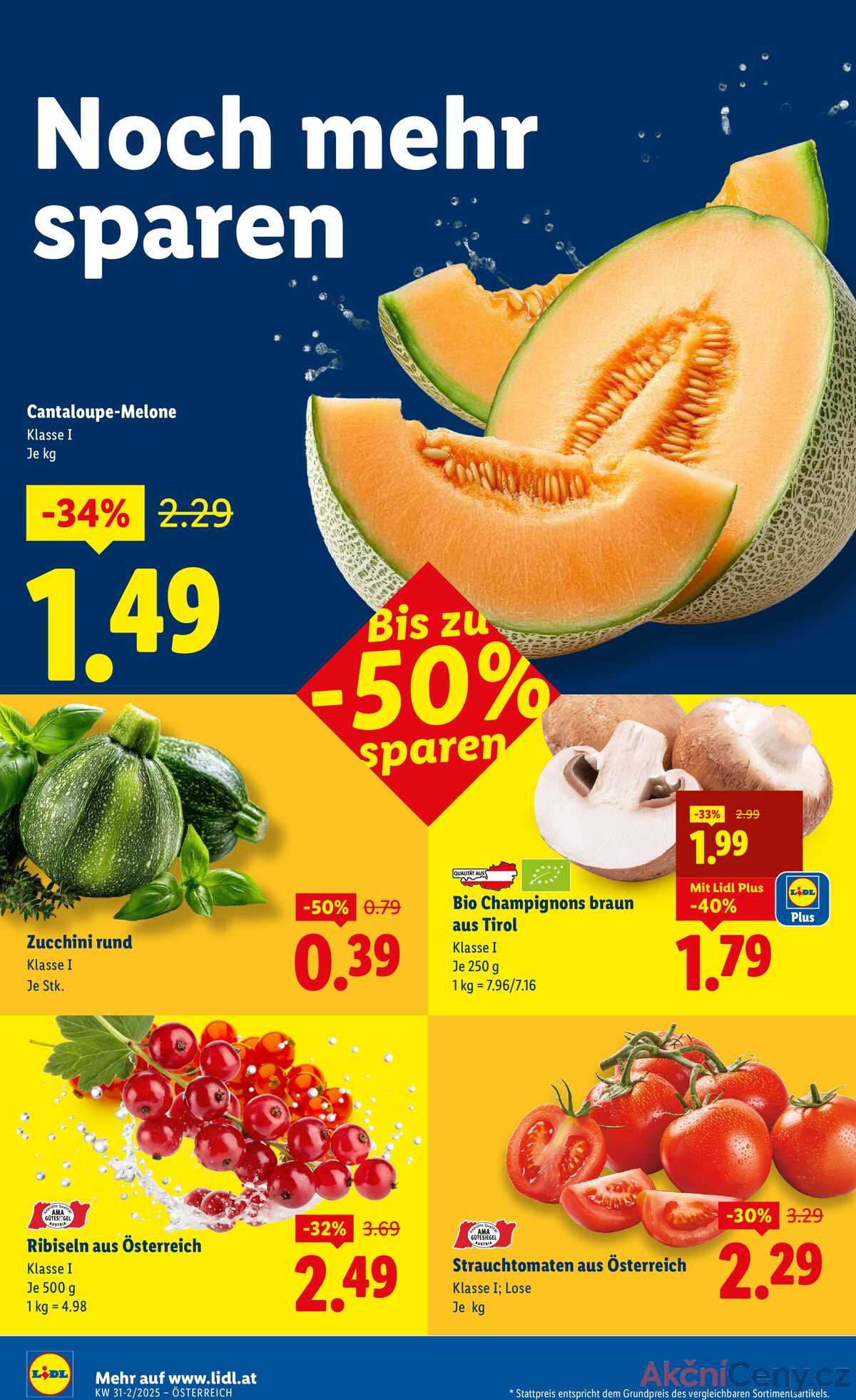 Leták Lidl Rakousko 31.7.-6.8.2025 strana 4