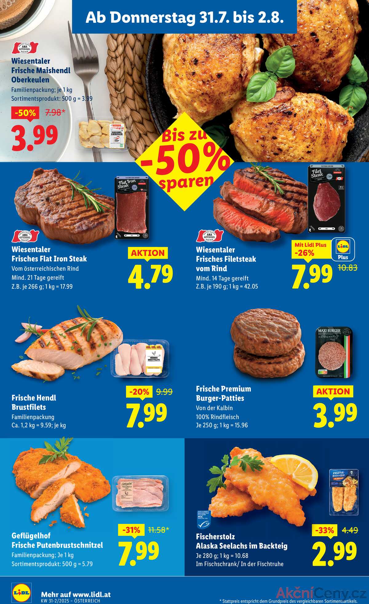 Leták Lidl Rakousko 31.7.-6.8.2025 strana 6