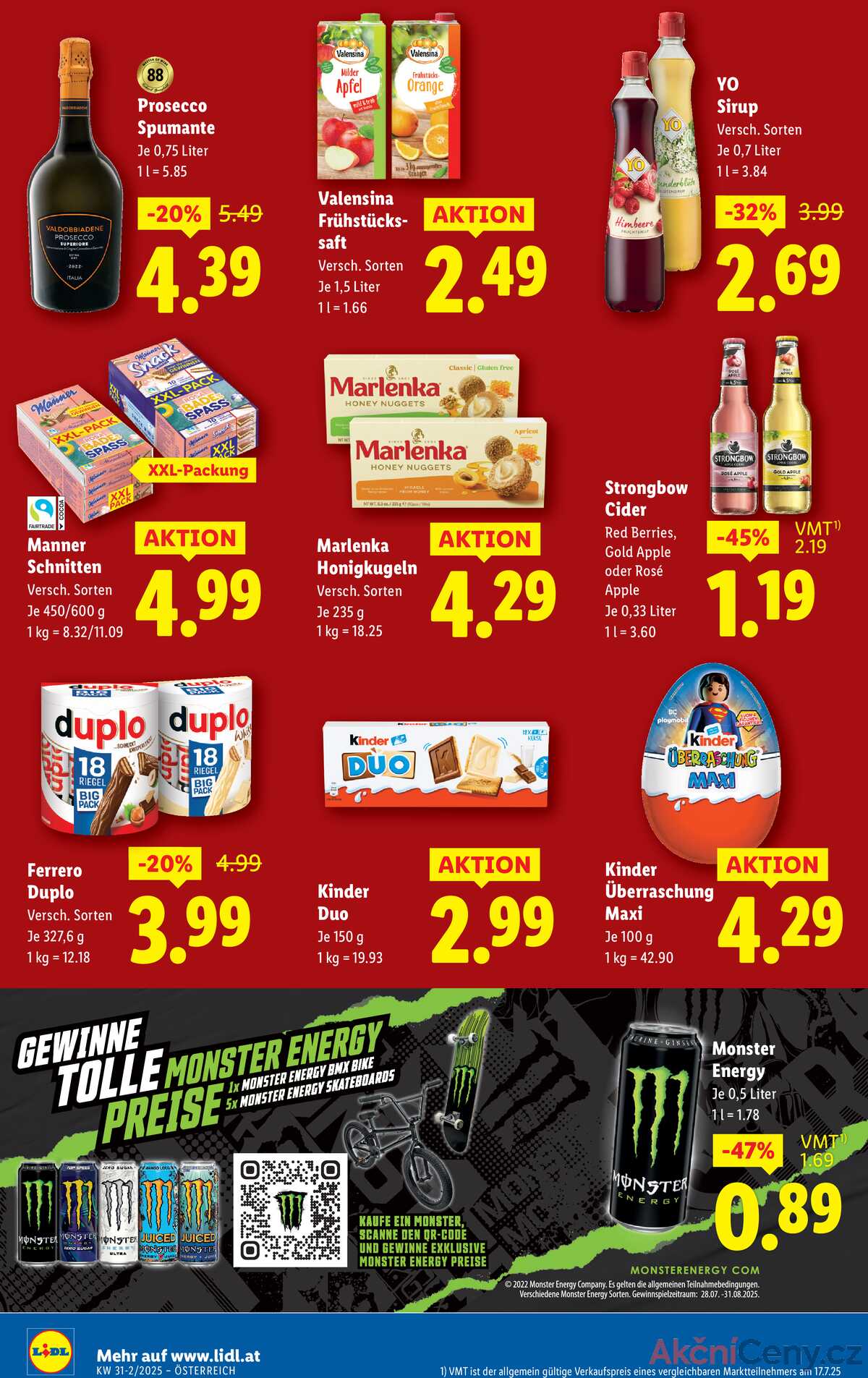 Leták Lidl Rakousko 31.7.-6.8.2025 strana 10