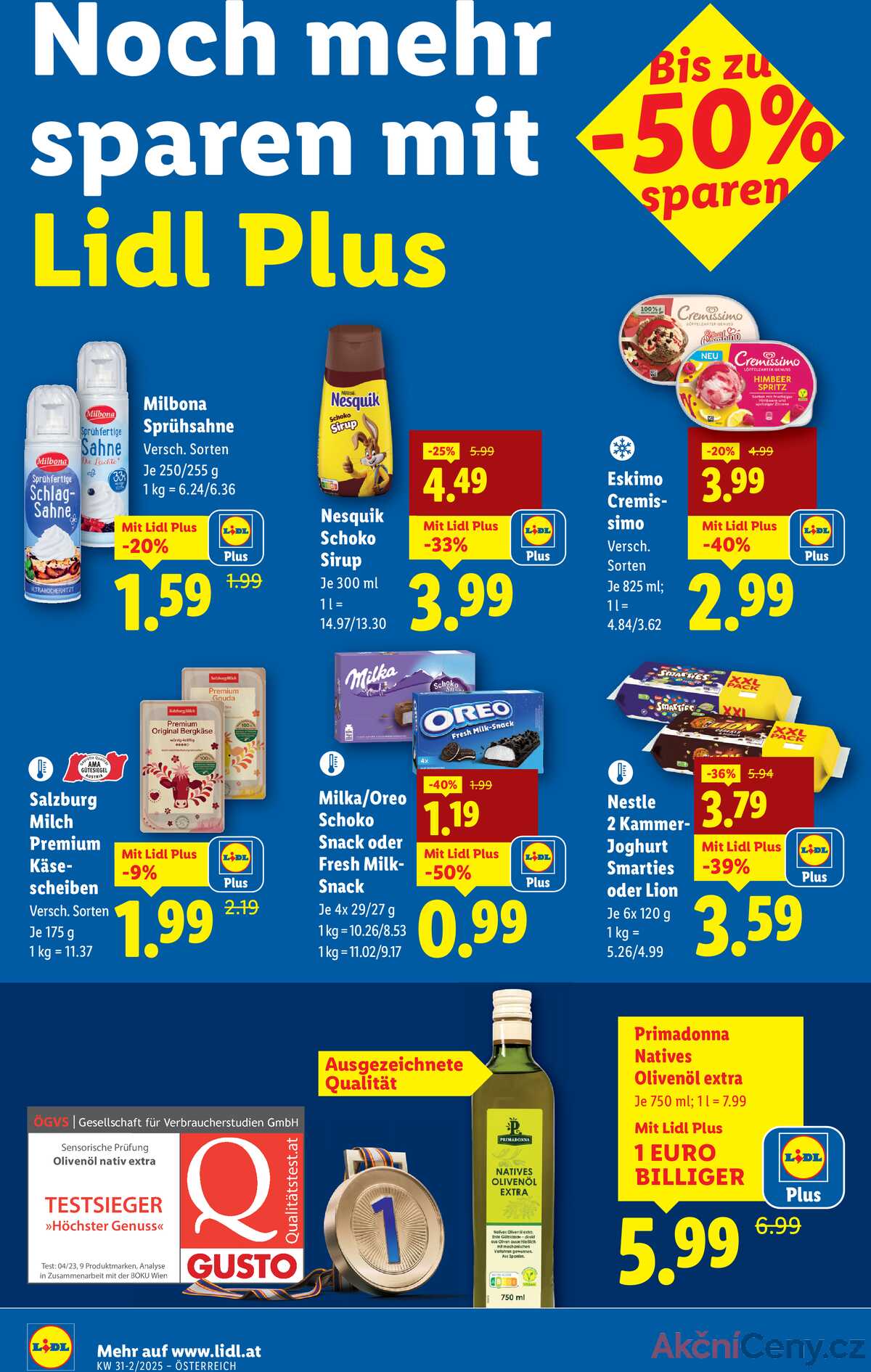 Leták Lidl Rakousko 31.7.-6.8.2025 strana 12