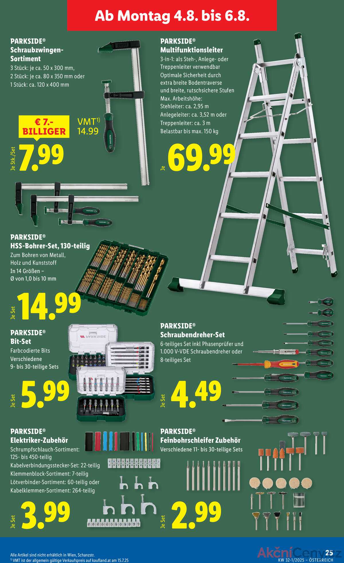 Leták Lidl Rakousko 31.7.-6.8.2025 strana 29