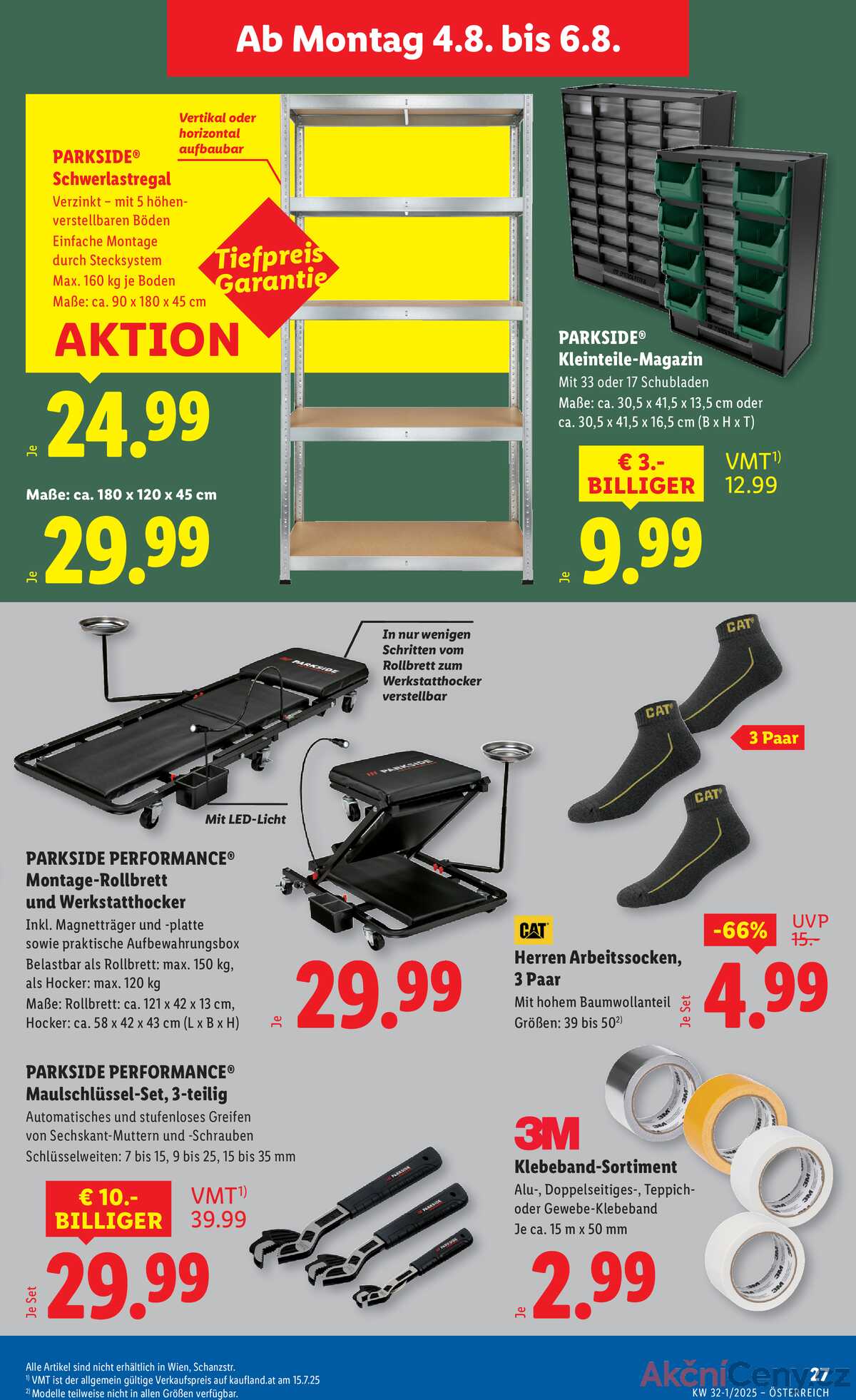 Leták Lidl Rakousko 31.7.-6.8.2025 strana 31
