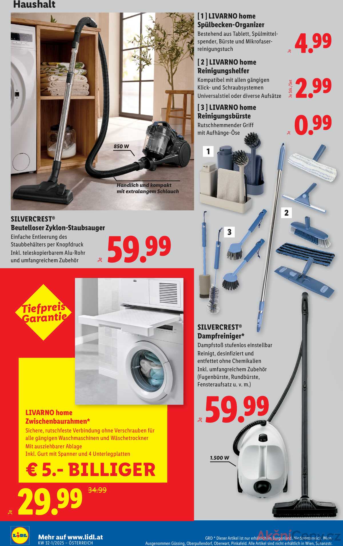 Leták Lidl Rakousko 31.7.-6.8.2025 strana 32