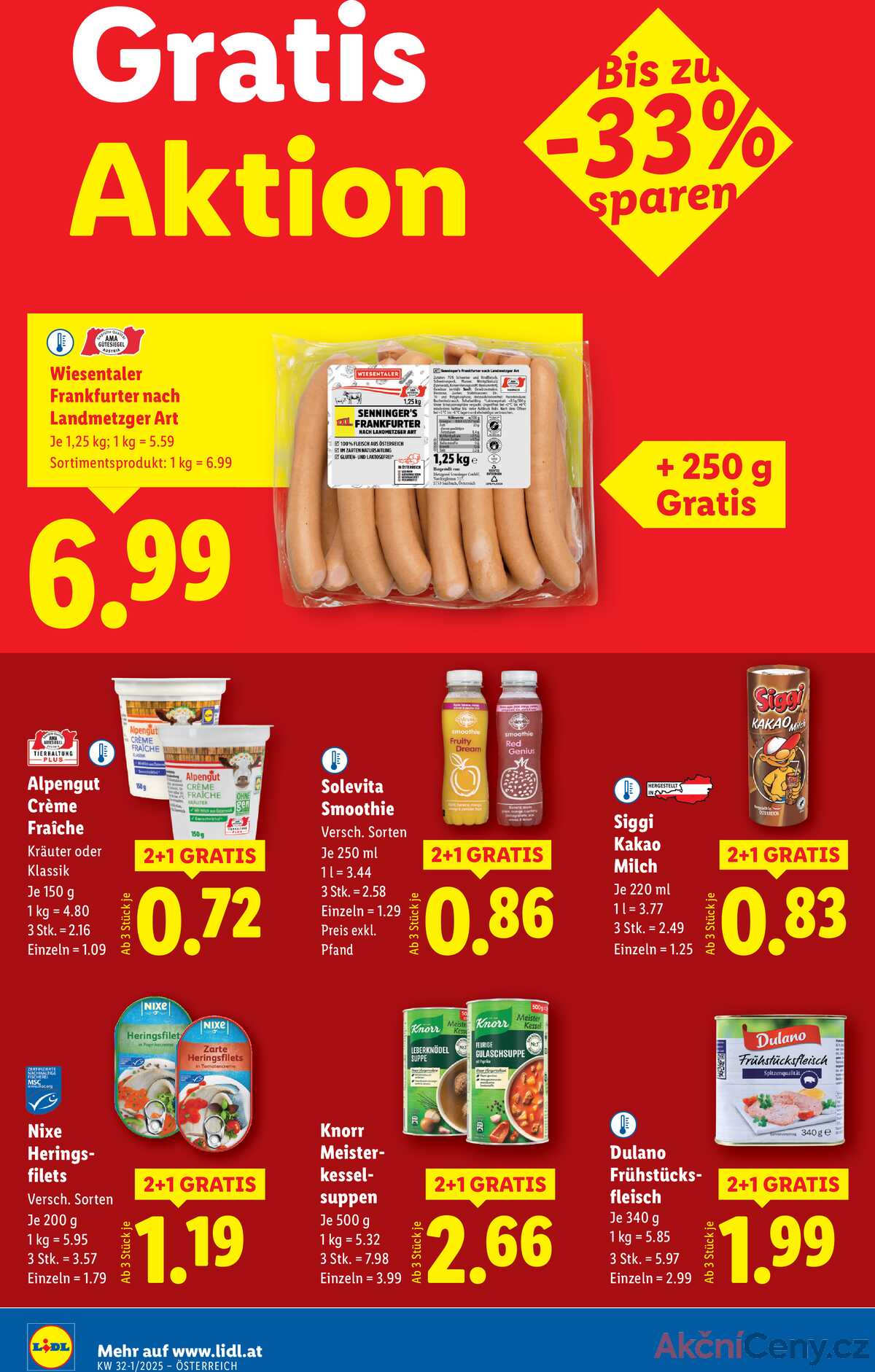 Leták Lidl Rakousko 31.7.-6.8.2025 strana 38