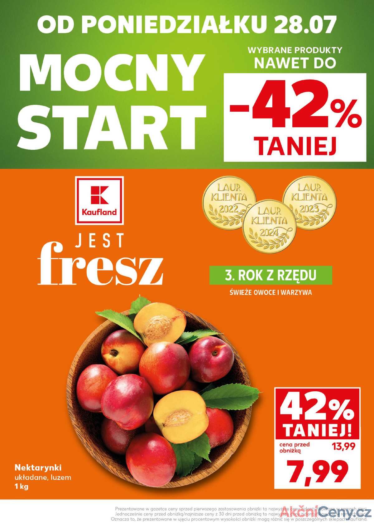 Leták Kaufland Polsko 28.7.-30.7.2025 - Silný start strana 2