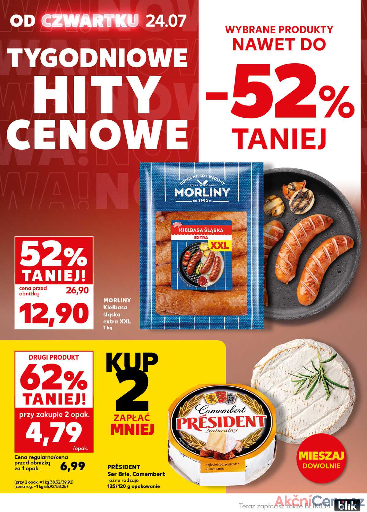 Leták Kaufland Polsko 28.7.-30.7.2025 - Silný start strana 4