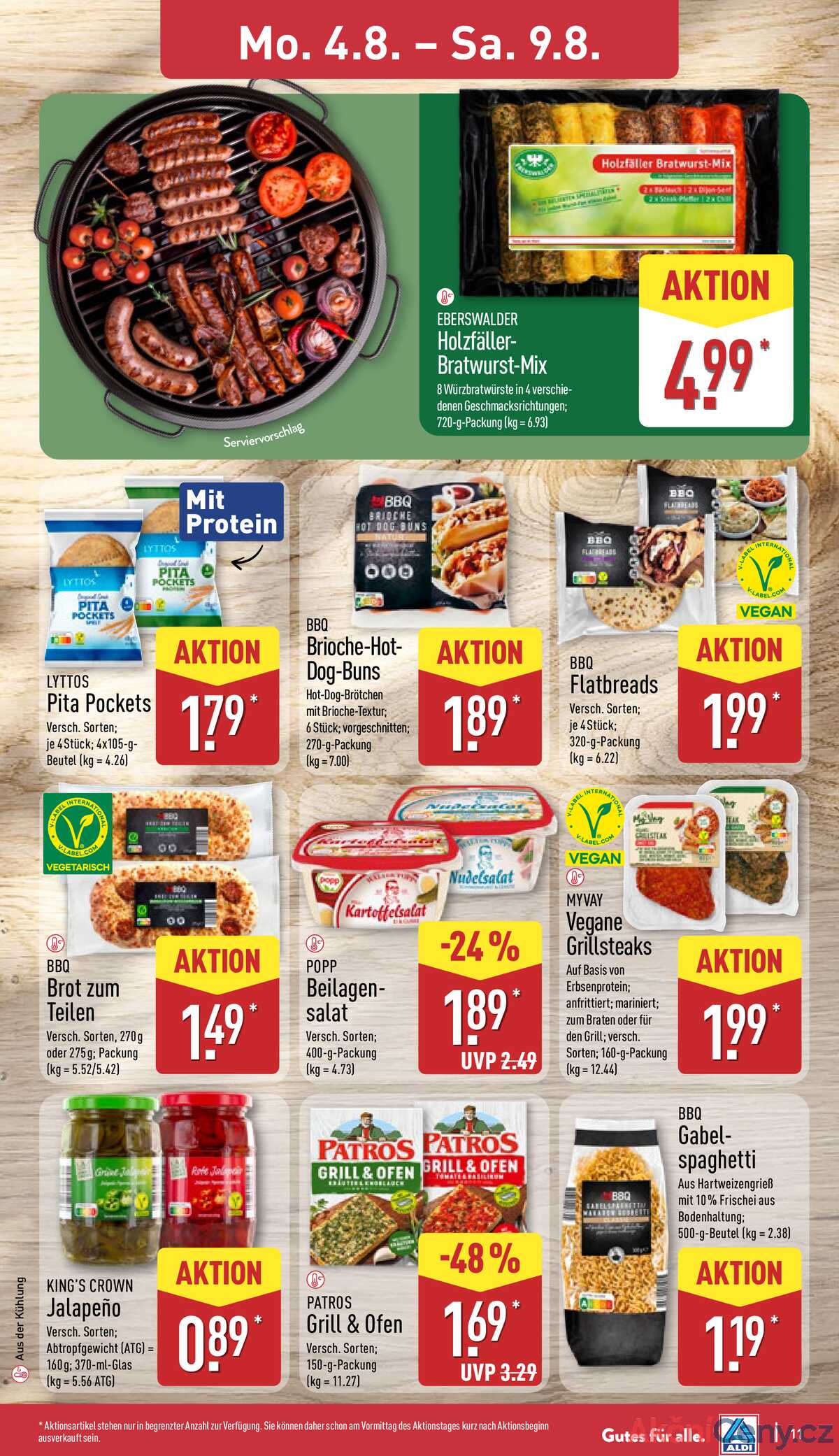 Leták ALDI Německo 4.8.-10.8.2025 strana 11