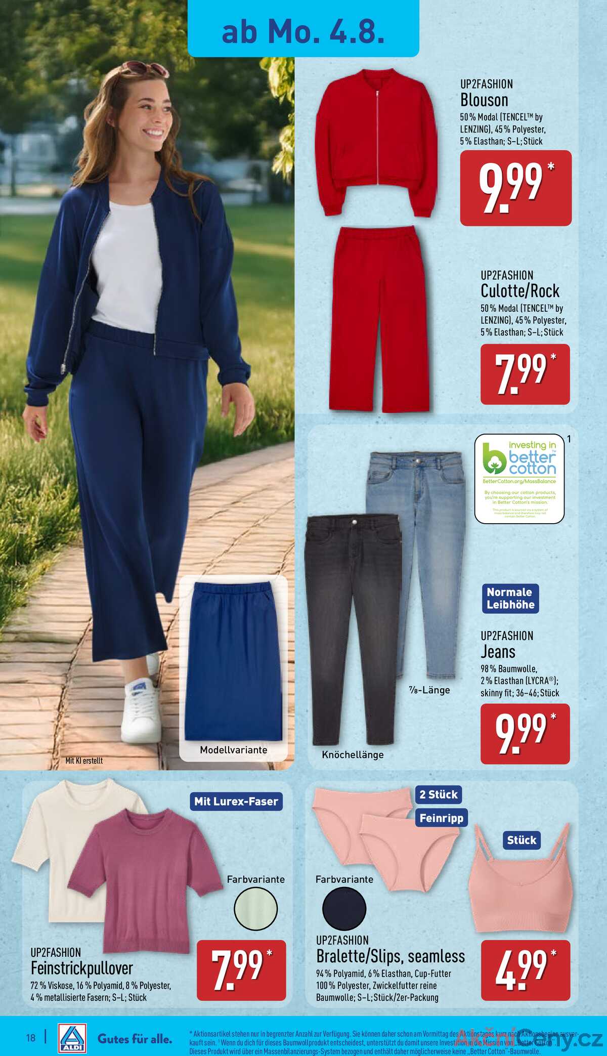 Leták ALDI Německo 4.8.-10.8.2025 strana 18