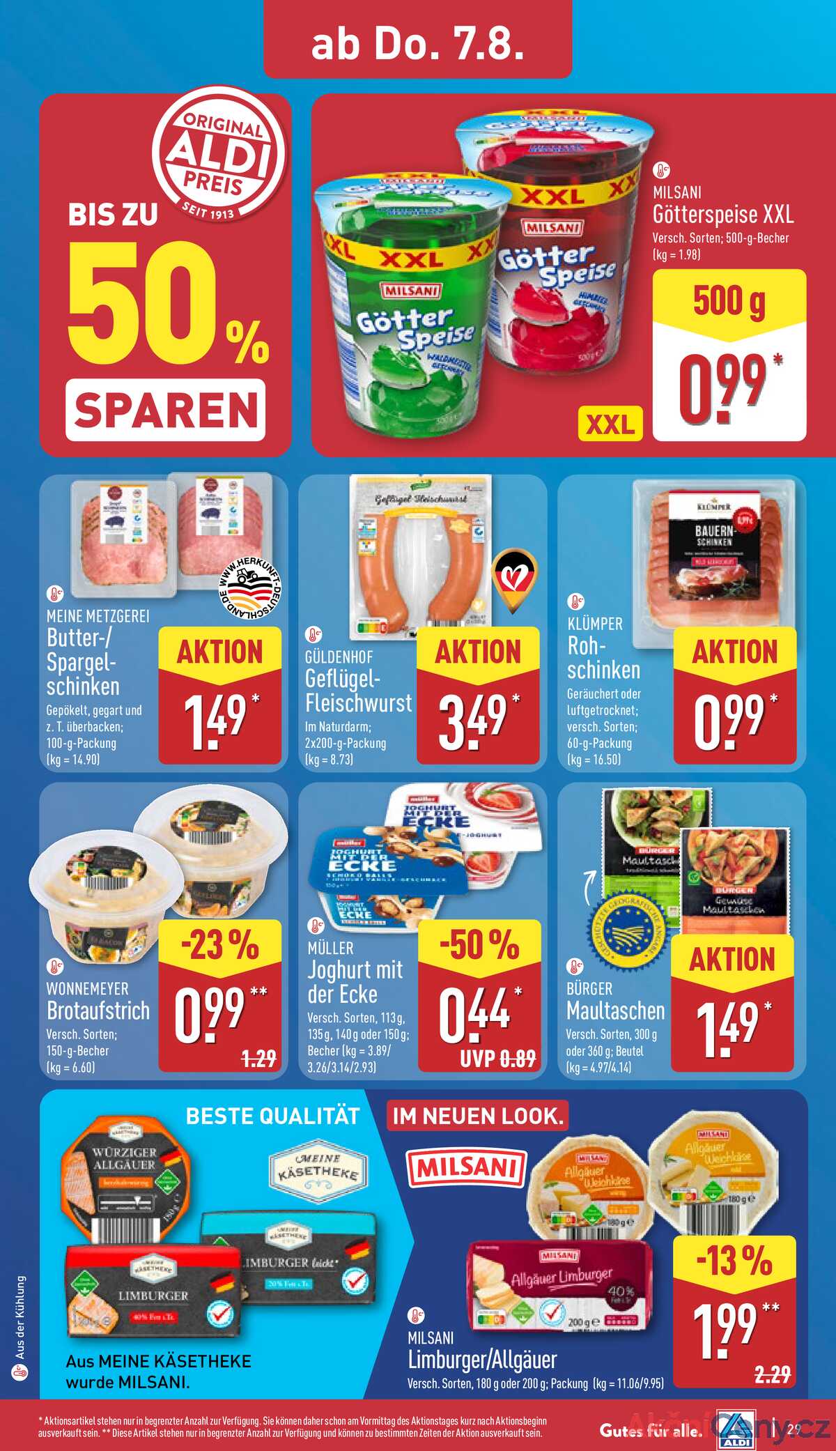 Leták ALDI Německo 4.8.-10.8.2025 strana 29