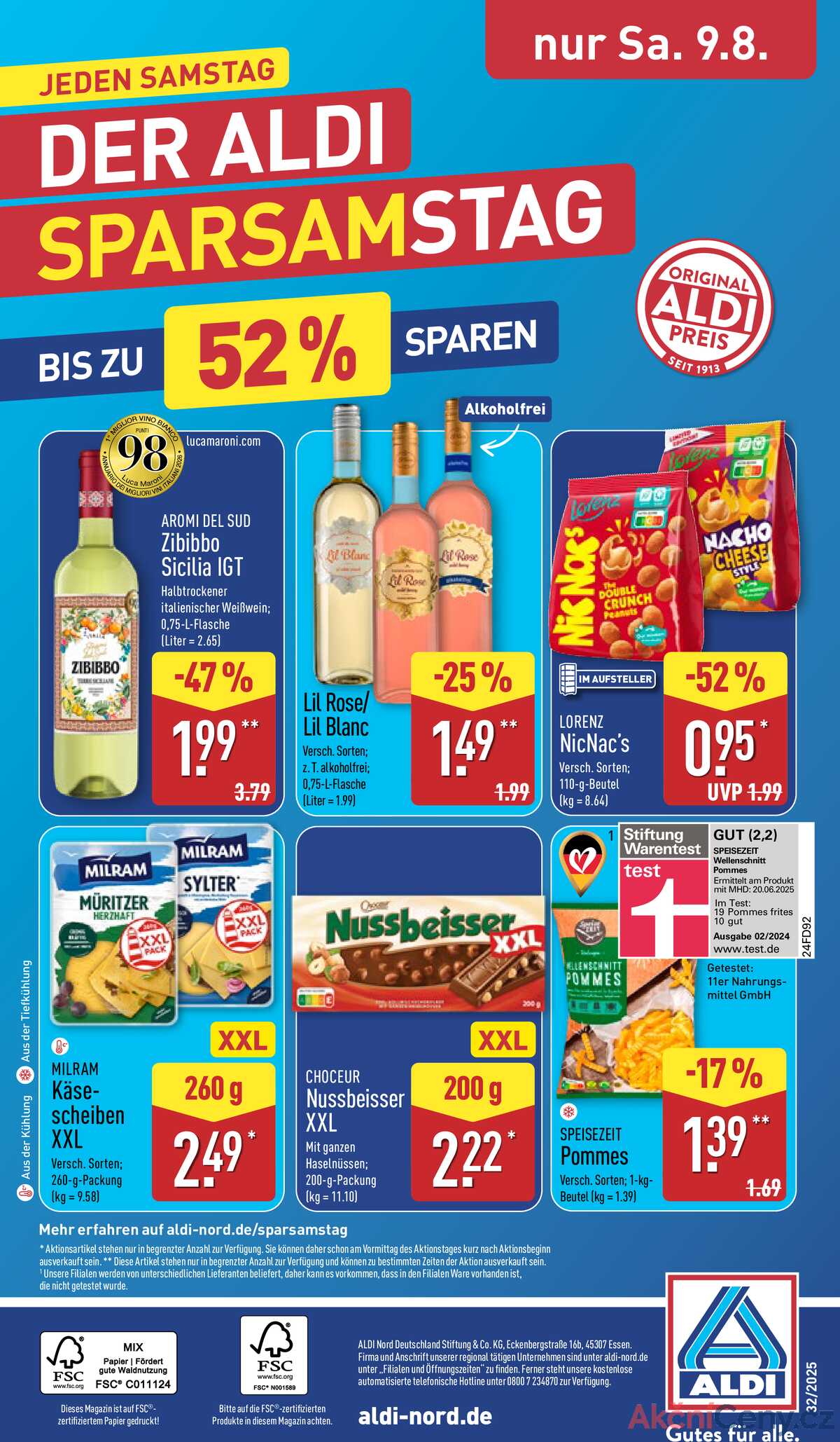 Leták ALDI Německo 4.8.-10.8.2025 strana 36