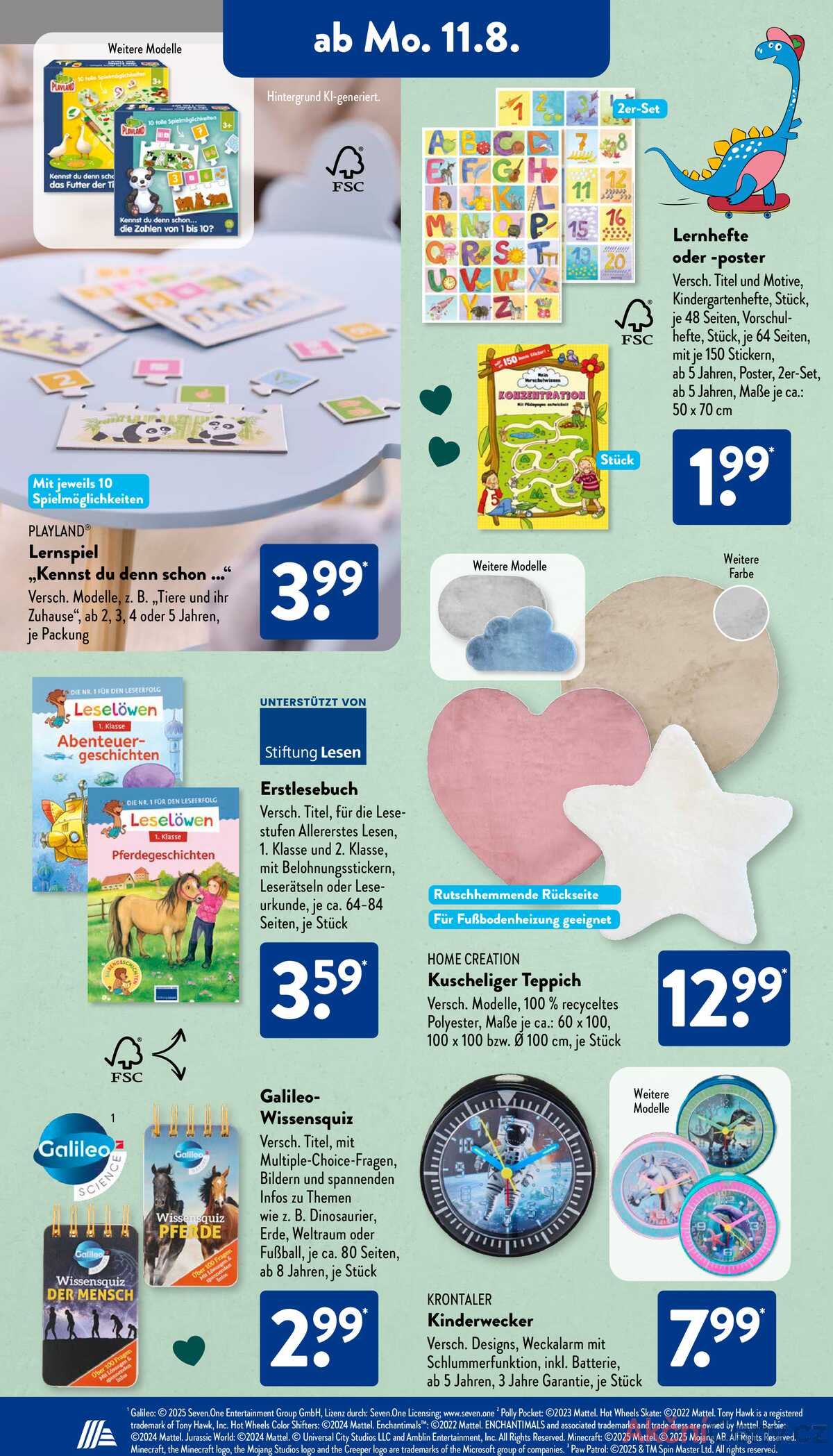 Leták ALDI SÜD Německo 11.8.-17.8.2025 strana 2