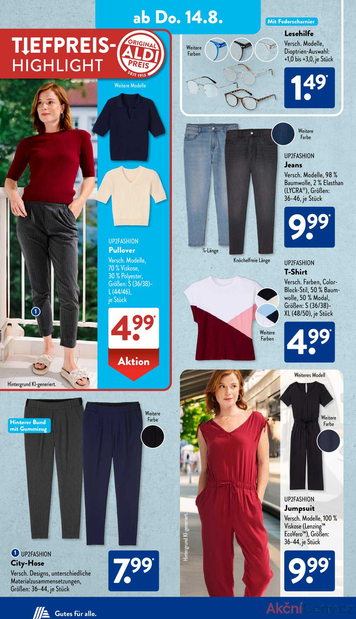 Leták ALDI SÜD Německo 11.8.-17.8.2025 strana 12